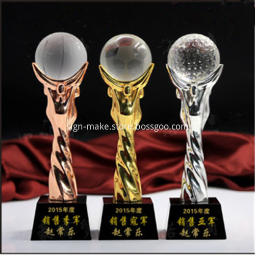 Fantasy 3D Crystal Ball Trophy Awards
